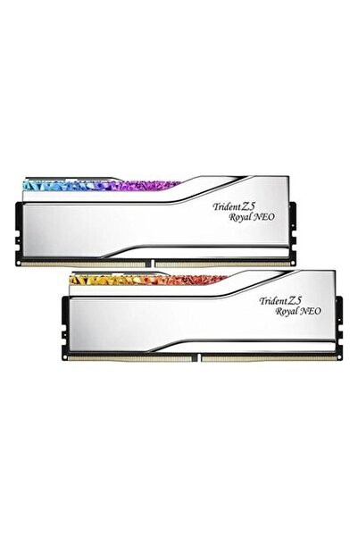 G Skill Gskıll 32GB (2x 16GB) Ddr5 6000MHZ CL28 Rgb Dual Kıt Pc Ram Trıdent Z...