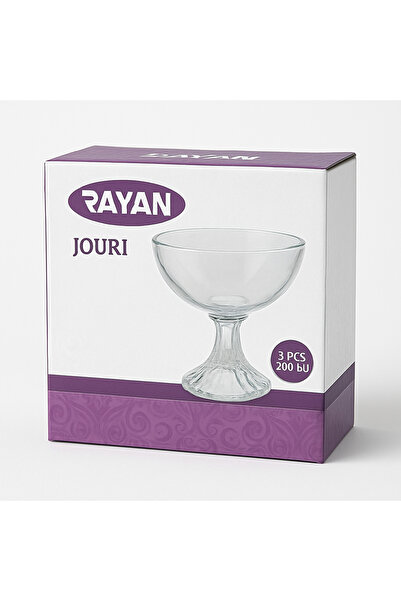 Rayan Joori Glass Ice Cream Bowl