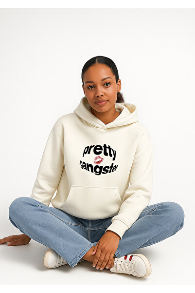 LORVEX Hoodie Women Oversized Hooded 100% Cotton Pretty  Printed