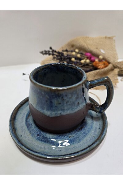 atolye okyanus Stoneware dekoratif fincan takımı