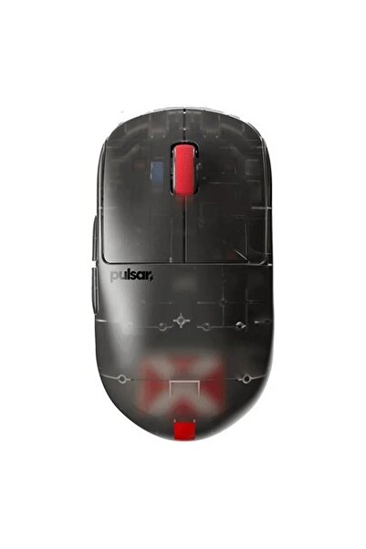 Pulsar X2H Clear Black Edition Kablosuz Size 1 Mini Simetrik Gaming Mouse (PX...