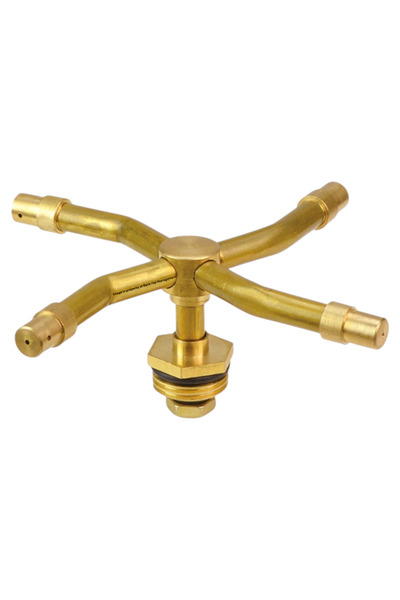 OEM Aspersor rotativ 4 derivati pentru udare gazon, livada, gradina, curte, solar, sera, filet 1/2
