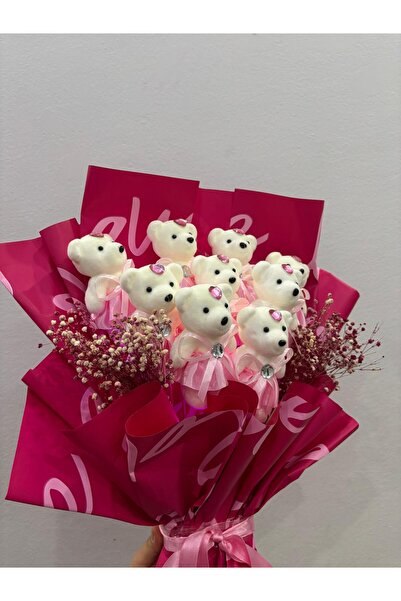 çocuk tarz giyim IŞIKLI AYICIK BUKET