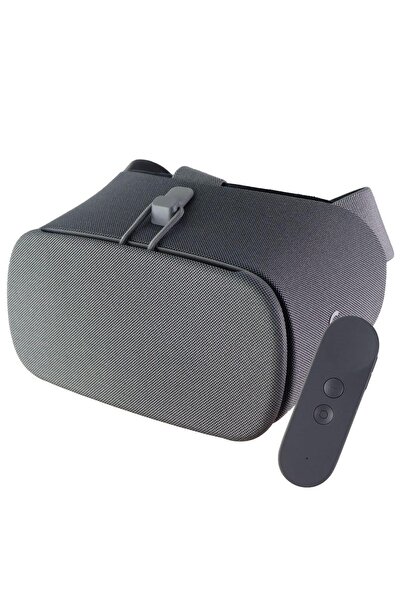 Google Pixel 2, 2XL 3, 3XL için Daydream View VR Gözlüğü 2. Nesil (Kömür Grisi)