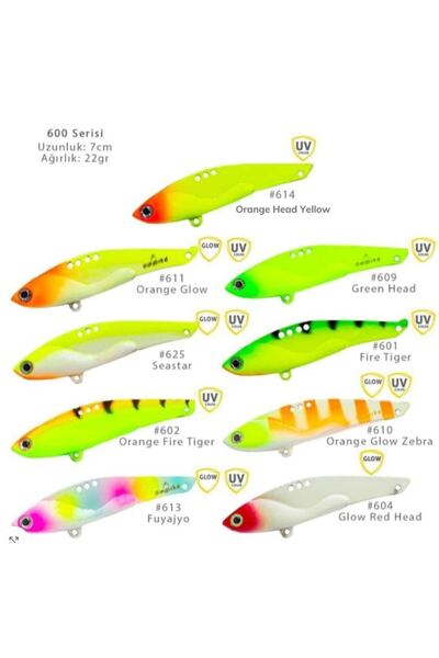 DEEPPİKE Deepvib 600 Vibrasyon Yem Serisi 22gr #RENK 613