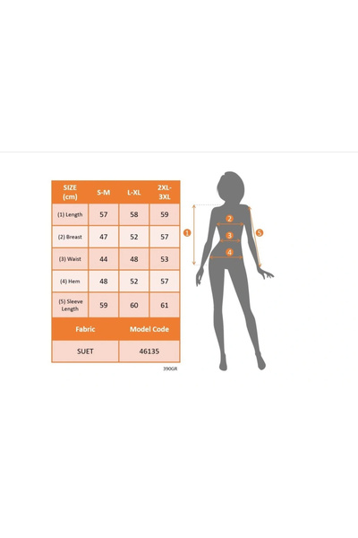 Moda Ebrar Women's Long Sleeve Round Neck Front Zipper Suede Jacket