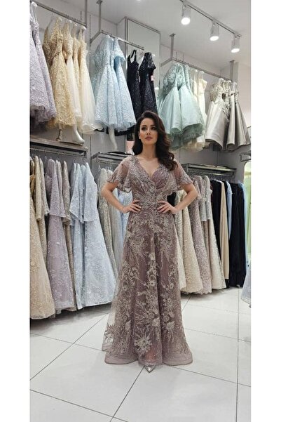 dantil Plus size evening dress