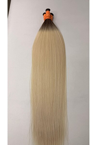 Karcı %100 Gerçek İnsan Sacı Ombreli (65 CM TDS5) 50 Adet 30 GRAM MİKRO KAYNAK