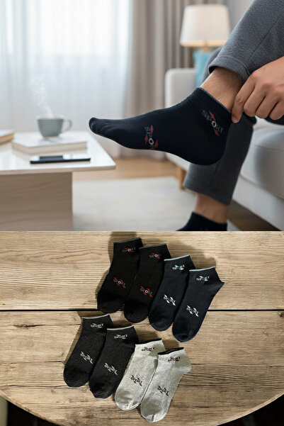 KAYS Мъжки спортни чорапи, 8 чифта | Комплект от памучни дишащи къси чорапи за ежедневно носене