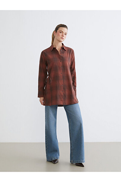 LC Waikiki Plaid Women's Shirt Tunic