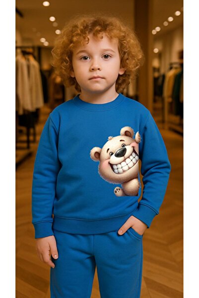 playwear Set pentru copii Hanorac cu imprimeu ŞİŞKO AYI pentru fete și băieţi...