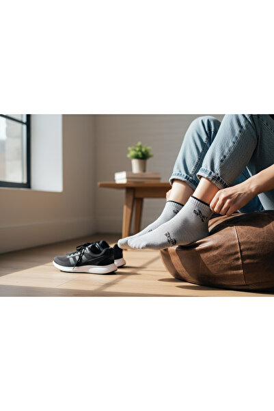 KAYS Men's Sports Booties Socks 8-Pack |   Cotton Anti-Sweat Daily Short Socks Set