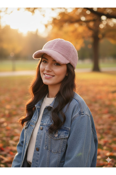 Kervan Pazar قبعة شتوية ناعمة من الفرو للنساء