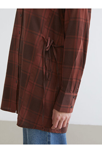 LC Waikiki Plaid Women's Shirt Tunic