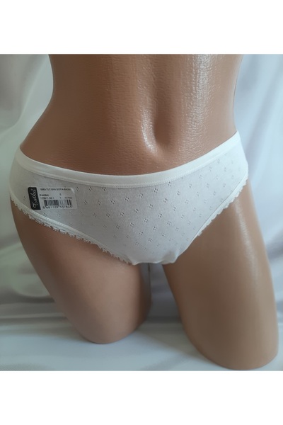 Butik Tiny Embroidered 100% Cotton Cotton Tutku Sofia Women's Panties