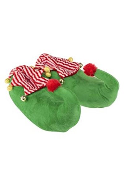 Rovitech Christmas Booties Family 3D Harlequin Green