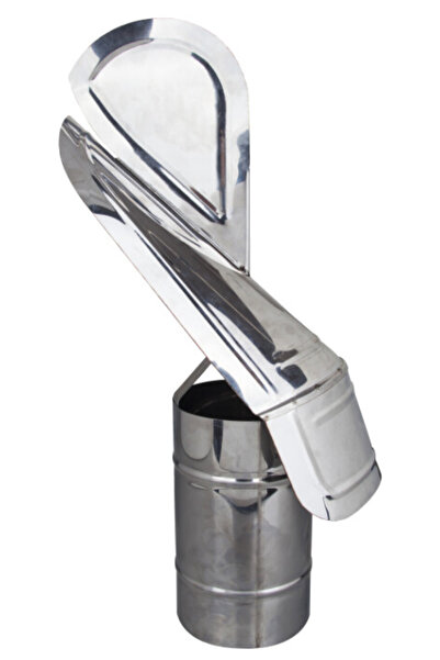 EvoTools Professional Capac terminal rotativ pentru coș de fum din oțel inoxi...