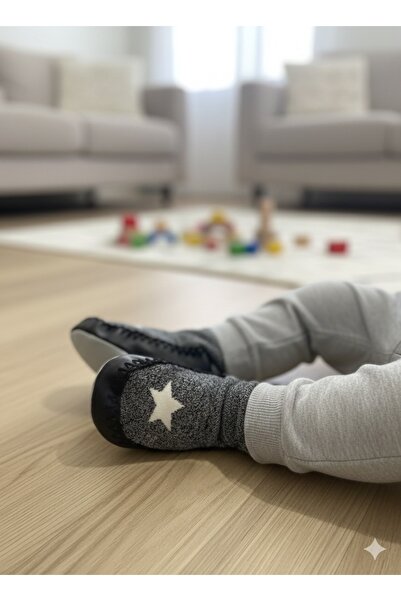 stoks toys Детски мокасини чорапи чехли Неплъзгащи се обувки за дома и детска...