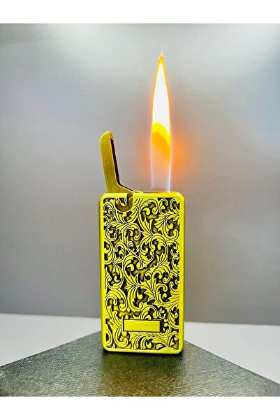 LİGHTER Modern Tasarım Otomatik Ateşleme İşlemeli Gazlı Çakmak