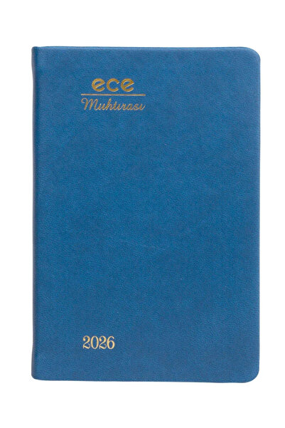 Ece Ajanda Ece Galata No:5 Günlük 2026 Ajandası 8,5 cm x 13 cm