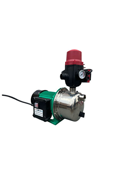 drk Surface Pump JET1000LS-1 Stainless Steel + Electronic Pressure Switch