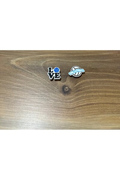 CN Volleyball Slipper Ornament Set of 2