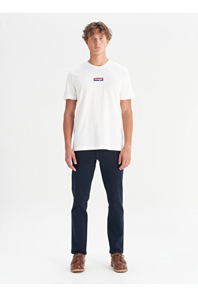 WRANGLER Звичайні облягаючі темно-антрацитові чоловічі джинси MW12SMI375 Антрацитові джинси