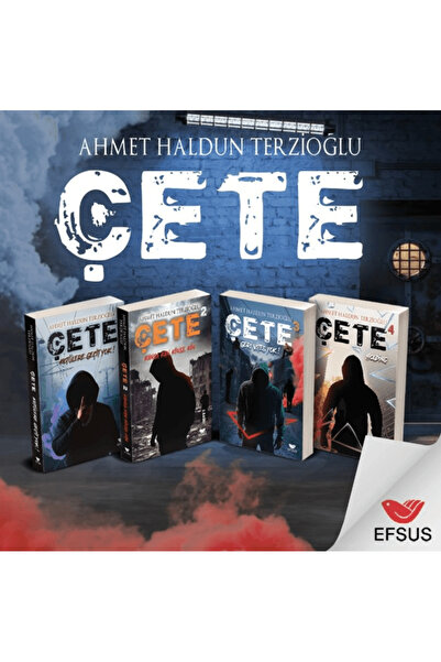 Efsus Yayınları Çete Serisi (4 Kitap) / Ahmet Haldun Terzioğlu / / 4444444444388