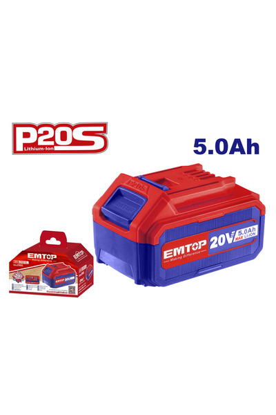 EMTOP Acumulator 5.0 Ah Litiu-Ion, Compatibil Universal Cu Produsele P20S