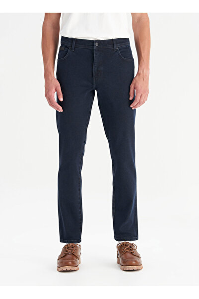 WRANGLER Звичайні облягаючі темно-антрацитові чоловічі джинси MW12SMI375 Антрацитові джинси