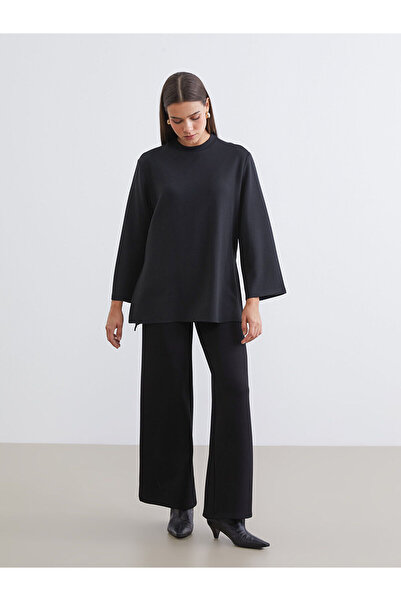 LC Waikiki Γυναικείο αθλητικό παντελόνι LCW Modest με ελαστική μέση με φαρδύ πόδι