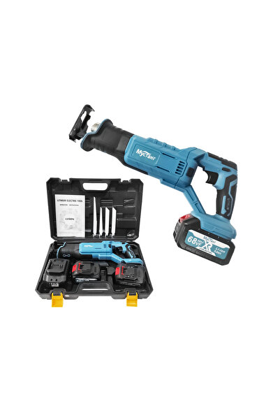 DDT Fierăstrău Sabie Cu 2 Acumulatori, Mustang, 24 V, 5 Ah, 4 Panze Diferite ...