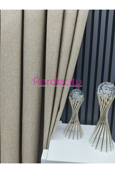 PERDECITY Juventus Bohemian Style Background Curtain (Straight Cut) (Single Panel) Does Not Need Ironing Suitable for Any Room