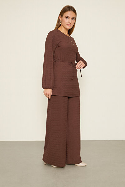 JADİYA Bürümcük tunic pant set