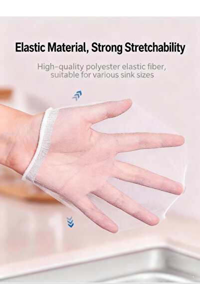 Generic 200 Disposable Kitchen Mesh Sink Filters