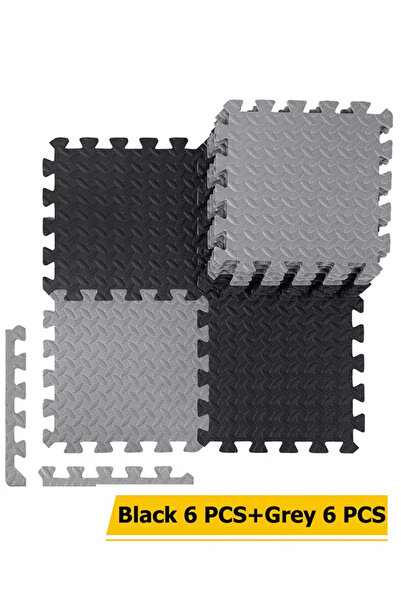 Generic Home Gym Floor Interlocking Mats, Exercise EVA Foam Mats, Workout Equ...