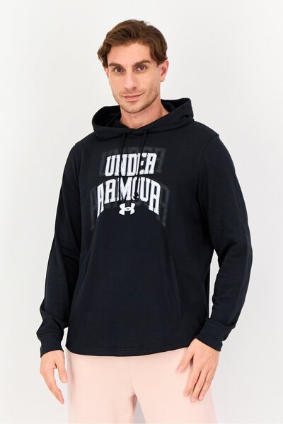 Under Armour Men Sportswear Fit Long Sleeve Outdoor Hoodie, Black