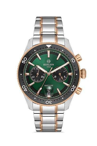 Hislon ساعة يد رجالية MS154T-15SR