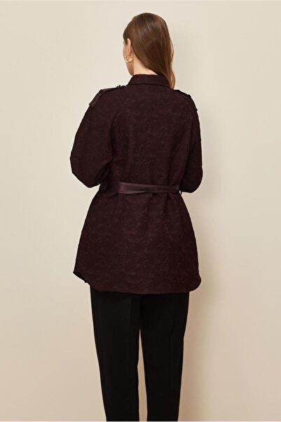 Alvina Belted Stone Embroidered Tunic 46138