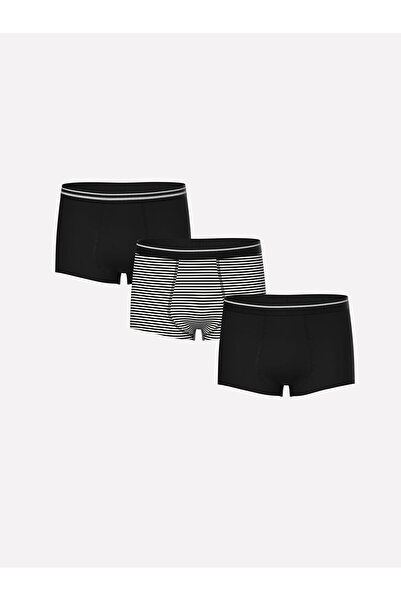 LC Waikiki Lcw Kids Çizgili Erkek Çocuk Boxer 3'lü