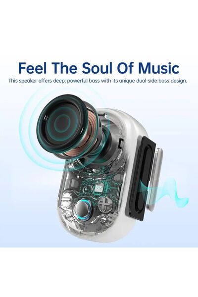 DIVOOM Mini Wireless Speaker Bluetooth 5.3 IP67 Waterproof Wearable Clip Deep Bass TWS Stereo Outdoor
