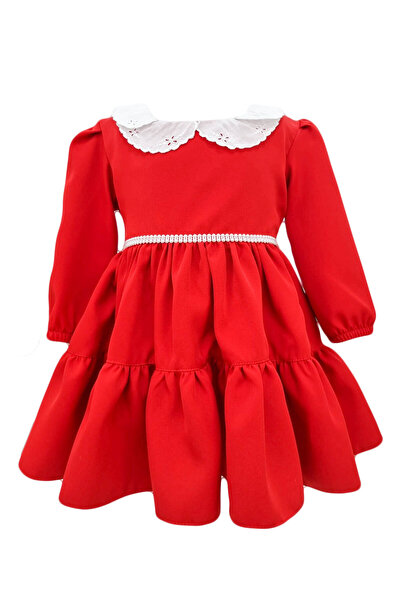 fantasialand Elegant dress for girls, ChicNova Princess model, red color