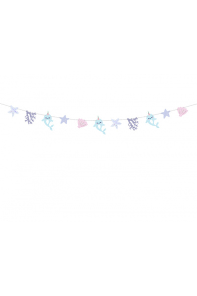 Partydeco Narwhal Foil Balloon - 53 x 87 cm