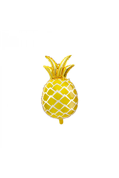 Partydeco Gold Pineapple Foil Balloon - 48 x 67 cm