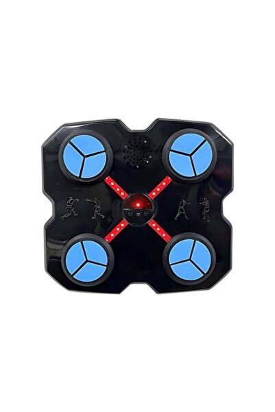 OEM Smart boxing machine with gloves, Music, Lighting, 9 Adjustable Speeds, Wall Mount, Black