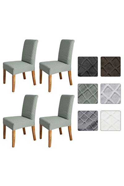 DOMEET 4-Piece Dining Chair Cover Set
