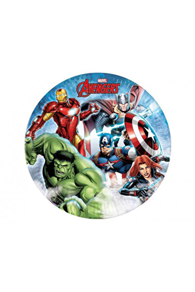 AVENGERS Set of 8 Plates, 23 cm