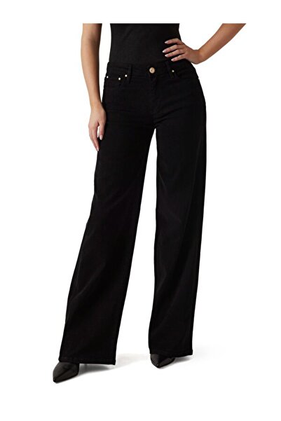 Guess Velvet Kadın Modal Karışımlı Palazzo Fit Pantolon