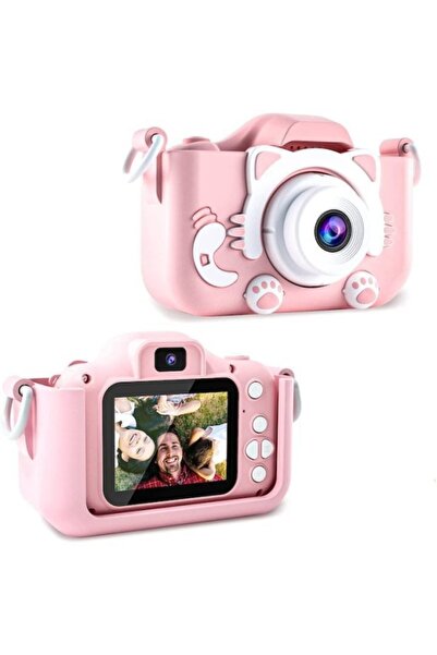 OEM KidsCam 2.0 - Photo/Video Camera for children 2 inch, HD dual lens, pink silicone