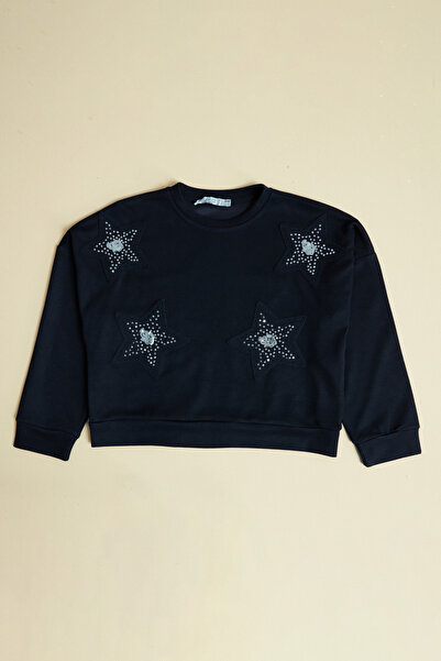 Fulla Moda Star Embroidered 2-Piece Girl's Set